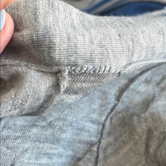 Title Nine Open Front Textured Wool Cardigan - Picture 4 of 5